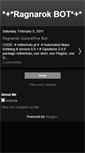 Mobile Screenshot of krayzie-ragnarok-bot.blogspot.com
