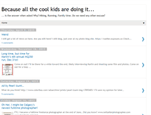 Tablet Screenshot of becauseallthecoolkidsaredoingit.blogspot.com