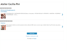 Tablet Screenshot of ceciliapini.blogspot.com