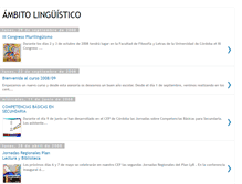 Tablet Screenshot of lenguascepcor.blogspot.com