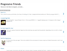 Tablet Screenshot of progressivefriends.blogspot.com