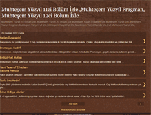 Tablet Screenshot of muhtesem-yuzyil-izlee.blogspot.com