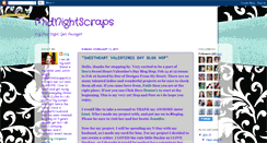 Desktop Screenshot of midnightscraps.blogspot.com