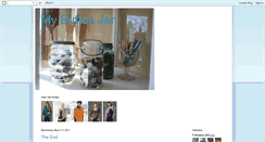 Desktop Screenshot of mybuttonjar.blogspot.com