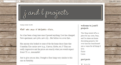 Desktop Screenshot of jandlprojects.blogspot.com