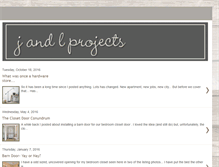 Tablet Screenshot of jandlprojects.blogspot.com
