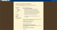 Desktop Screenshot of lds4liberty.blogspot.com