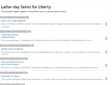 Tablet Screenshot of lds4liberty.blogspot.com