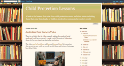 Desktop Screenshot of child-protection-lessons.blogspot.com