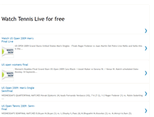 Tablet Screenshot of connectonlivetennis.blogspot.com