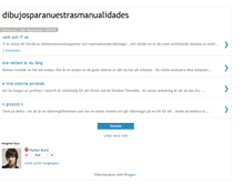 Tablet Screenshot of dibujosparanuestrasmanualidades.blogspot.com