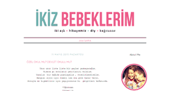 Desktop Screenshot of ikizbebeklerim.blogspot.com