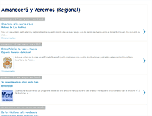 Tablet Screenshot of amanecerayveremosregional.blogspot.com