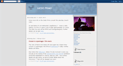 Desktop Screenshot of giedoprimo.blogspot.com