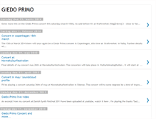Tablet Screenshot of giedoprimo.blogspot.com