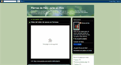 Desktop Screenshot of piernasdepalo.blogspot.com
