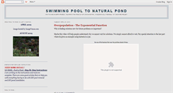 Desktop Screenshot of naturalpond.blogspot.com