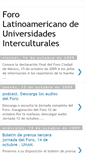 Mobile Screenshot of foroamericaintercultural.blogspot.com