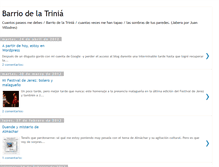 Tablet Screenshot of barriodelatrinia.blogspot.com