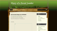 Desktop Screenshot of diaryofascoutleader.blogspot.com