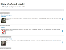 Tablet Screenshot of diaryofascoutleader.blogspot.com