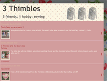 Tablet Screenshot of 3thimbles.blogspot.com