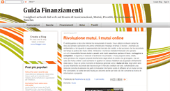 Desktop Screenshot of guidafinanziamenti.blogspot.com