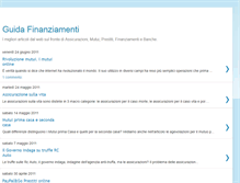 Tablet Screenshot of guidafinanziamenti.blogspot.com