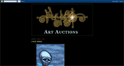 Desktop Screenshot of myartauctions.blogspot.com