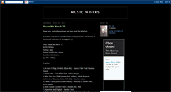 Desktop Screenshot of musicworksbydjjx.blogspot.com