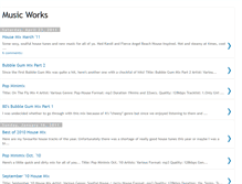 Tablet Screenshot of musicworksbydjjx.blogspot.com