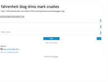 Tablet Screenshot of fahrenheitblogshinx.blogspot.com