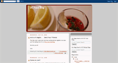 Desktop Screenshot of dcfoodblog.blogspot.com