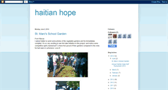 Desktop Screenshot of haitianhopemission.blogspot.com