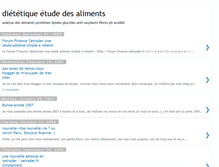 Tablet Screenshot of dietetique.blogspot.com