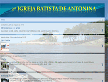 Tablet Screenshot of 2batistaantonina.blogspot.com