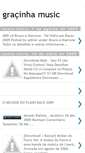 Mobile Screenshot of gracinhamusic.blogspot.com