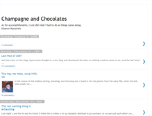 Tablet Screenshot of champagneandchocolates.blogspot.com
