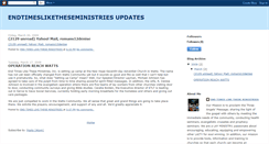 Desktop Screenshot of endtimesliketheseministriesupdates.blogspot.com