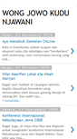Mobile Screenshot of jowo-njawani.blogspot.com