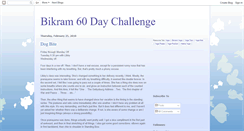 Desktop Screenshot of bikram60day.blogspot.com