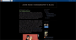 Desktop Screenshot of johnrosevideography.blogspot.com