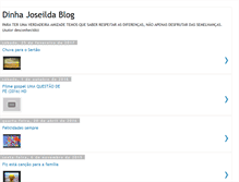 Tablet Screenshot of dinhajoseildablog.blogspot.com