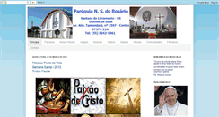 Desktop Screenshot of paroquiansdorosario.blogspot.com