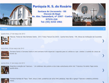 Tablet Screenshot of paroquiansdorosario.blogspot.com