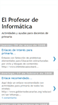 Mobile Screenshot of elprofesordeinformatica.blogspot.com