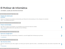 Tablet Screenshot of elprofesordeinformatica.blogspot.com