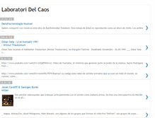 Tablet Screenshot of laboratoridelcaos.blogspot.com