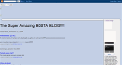 Desktop Screenshot of bostablog.blogspot.com