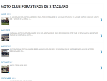 Tablet Screenshot of forasterosdezitacuaro.blogspot.com